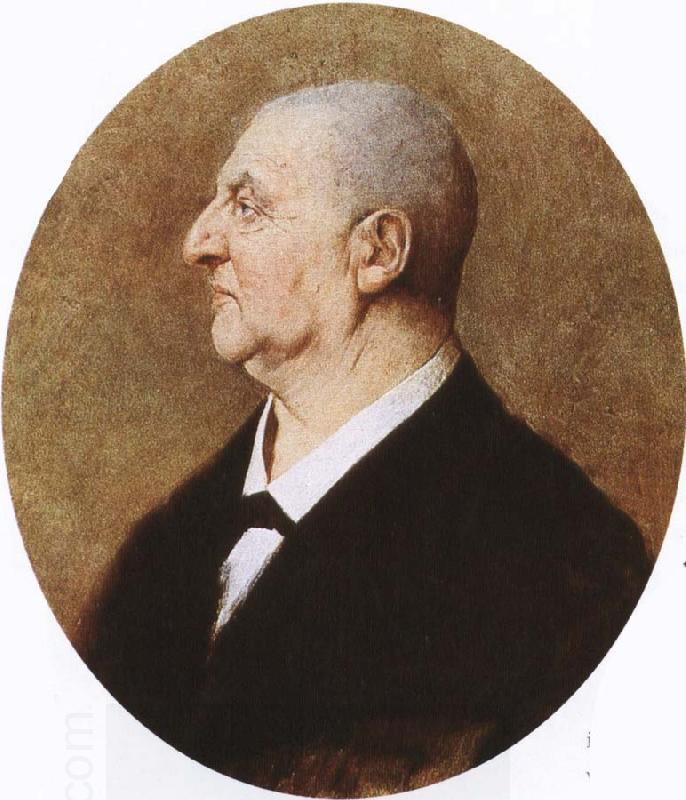 richard wagner the austian composer anton bruckner a portait by h. kaulbac China oil painting art